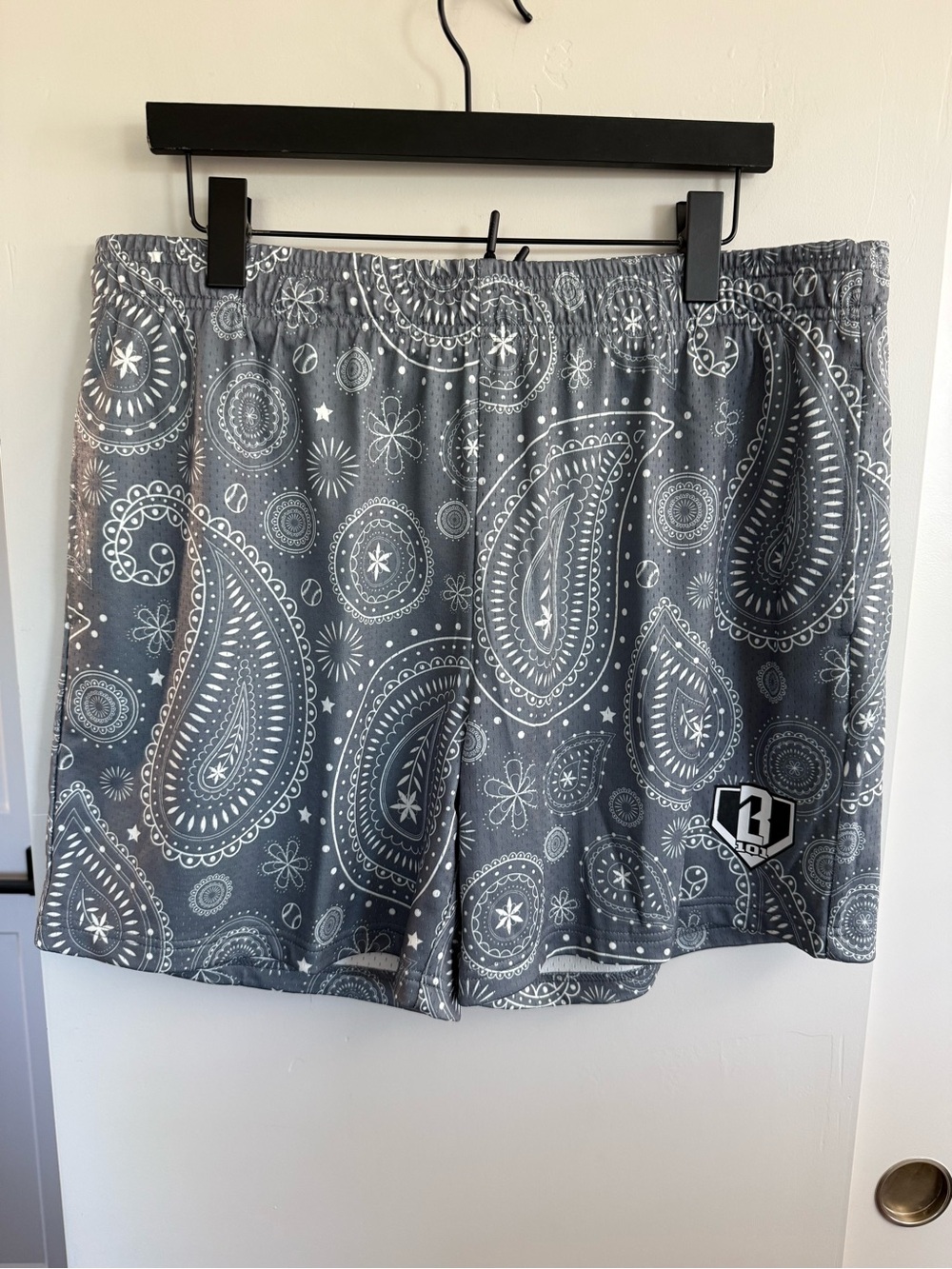 NWT Baseball Lifestyle 101 Paisley Shorts Size XL